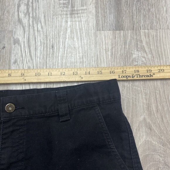 Canterbury New Zealand Jeans Black Pants Mens Size 32 (Fits 32x27.5) - Picture 11 of 12